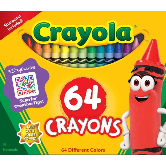 Crayola 64t Crayons, 12pk Bulk