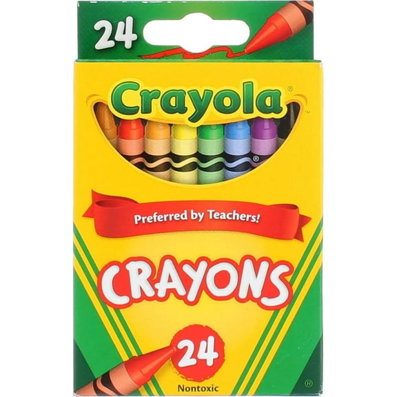 Crayola Classic Color Pack Crayons, 24 Count, Pack of 4