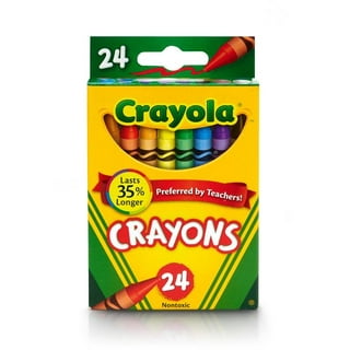 Crayola Crayons Bulk, 24 Crayon Packs with 24 Assorted Colors, 24