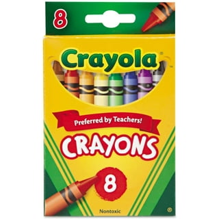 Crayola 8-Color Jumbo Crayon Classpack - 5 Length - 0.5 Diameter -  Assorted - 200 / Box