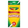 thumbnail image 1 of Crayola Classic Thin Line Marker Set, 8-Colors, 1 of 4