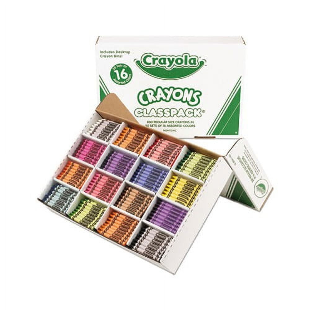 Crayola Crayons Bulk Refill - Large Size, Box of 12, Brown 52-0033