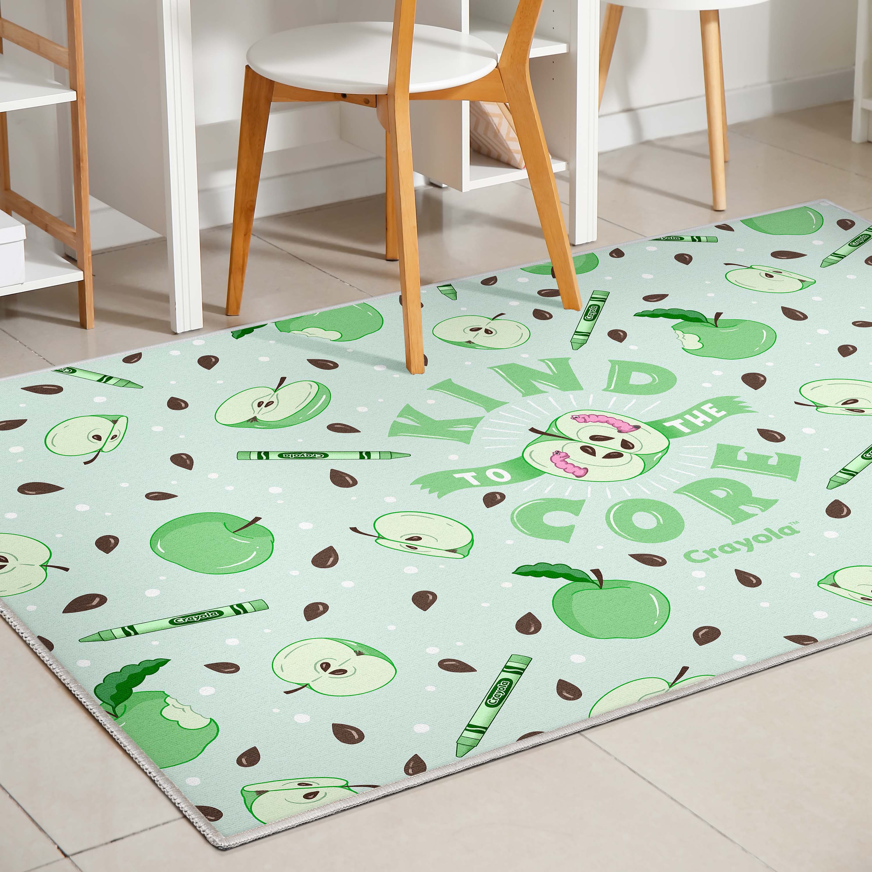 Crayola Collection By Well Woven Kind to the Core Green 3'3" x 5' Area Rug