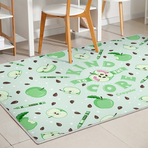 Crayola Collection By Well Woven Kind to the Core Green 3'3" x 5' Area Rug