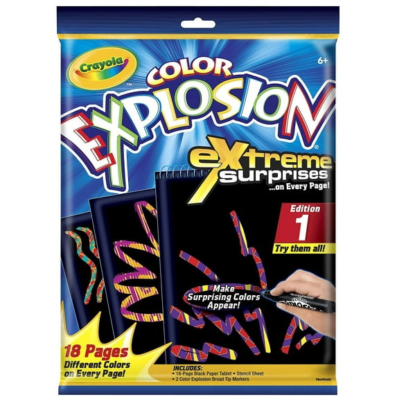 Crayola Color Explosion Extreme, Black