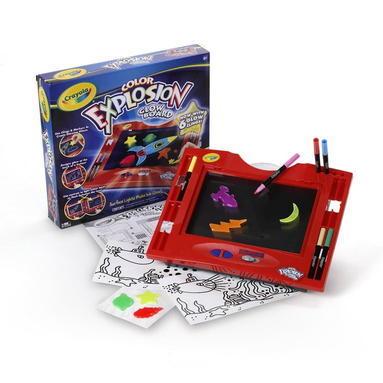Crayola color explosion glow dome top