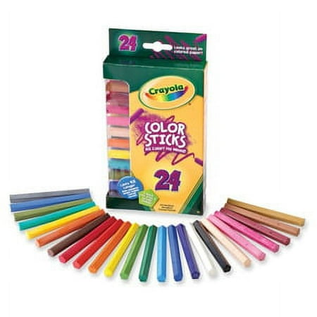 Crayola Woodless Color Pencils, Assorted, 24/Pack