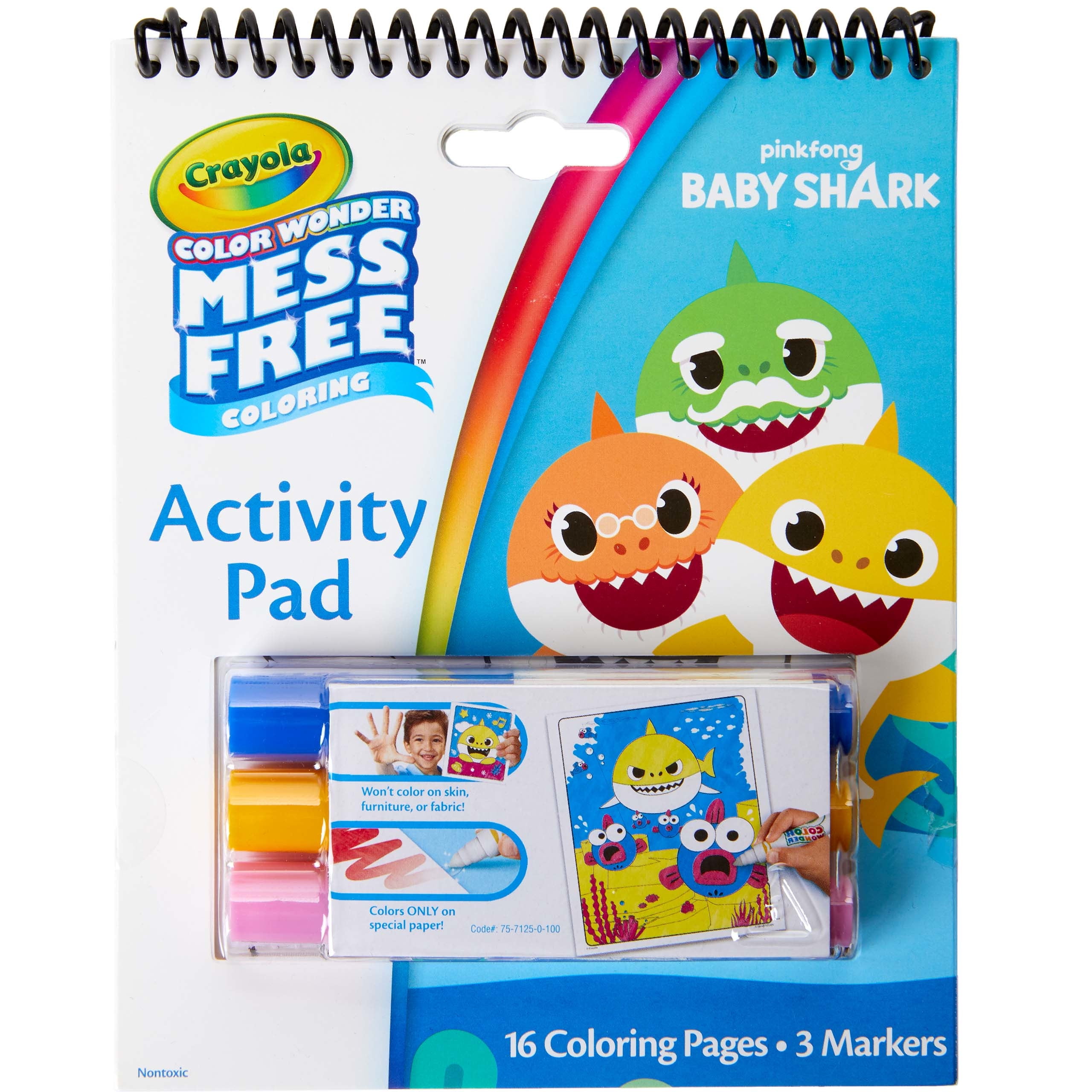 Baby Shark Art Set, Art Gift for Kids, Crayola.com