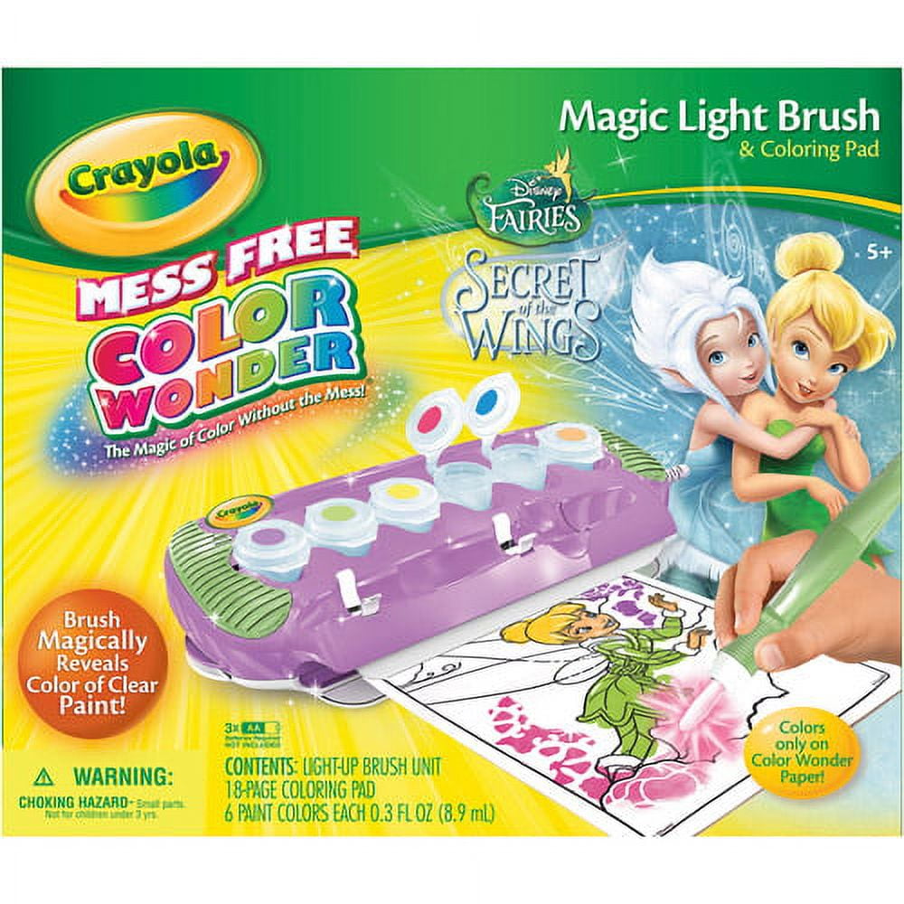 How to Use the Crayola Color Wonder Magic Light Brush « Kids Activities ::  WonderHowTo