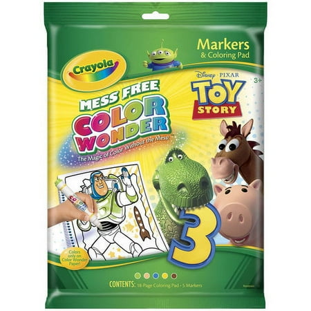 Crayola Color Wonder Disney Toy Story Coloring