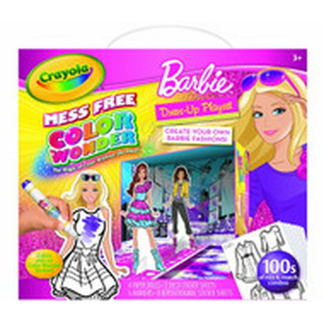 Crayola Color Wonder Fashion Set, Barbie - Walmart.com