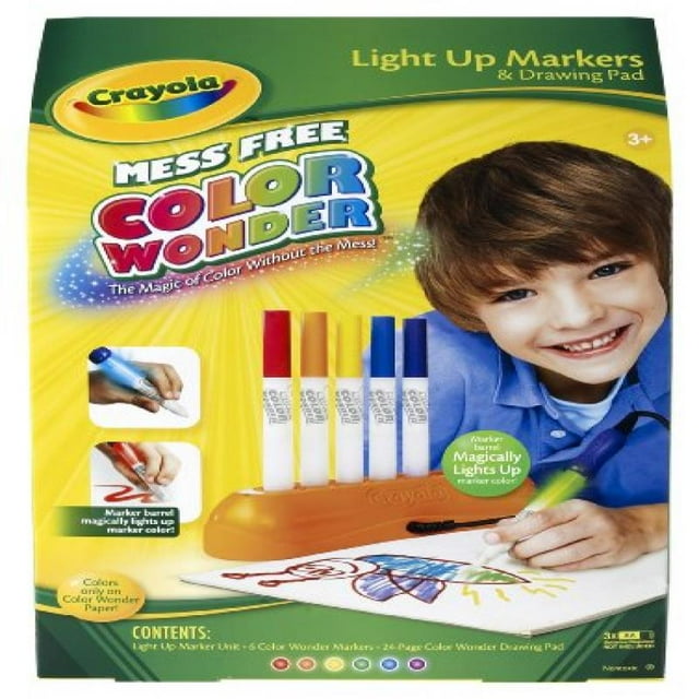 Crayola Color Wonder Magic LightUp Markers