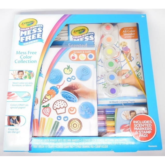 Crayola Color Wonder Art Activity Set - Mess Free Coloring Kit with ...