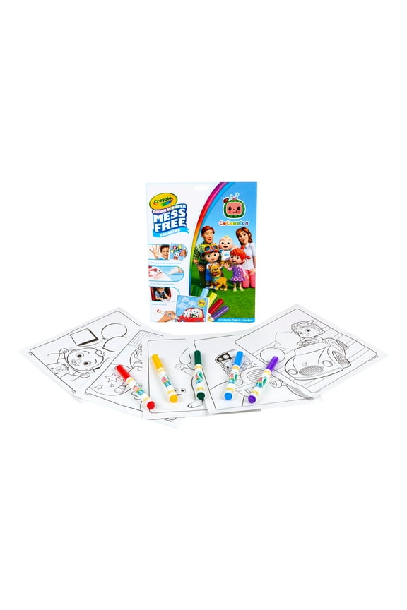 Color Wonder Mess Free Cocomelon Coloring Set, Gifts for Beginner Unisex Child