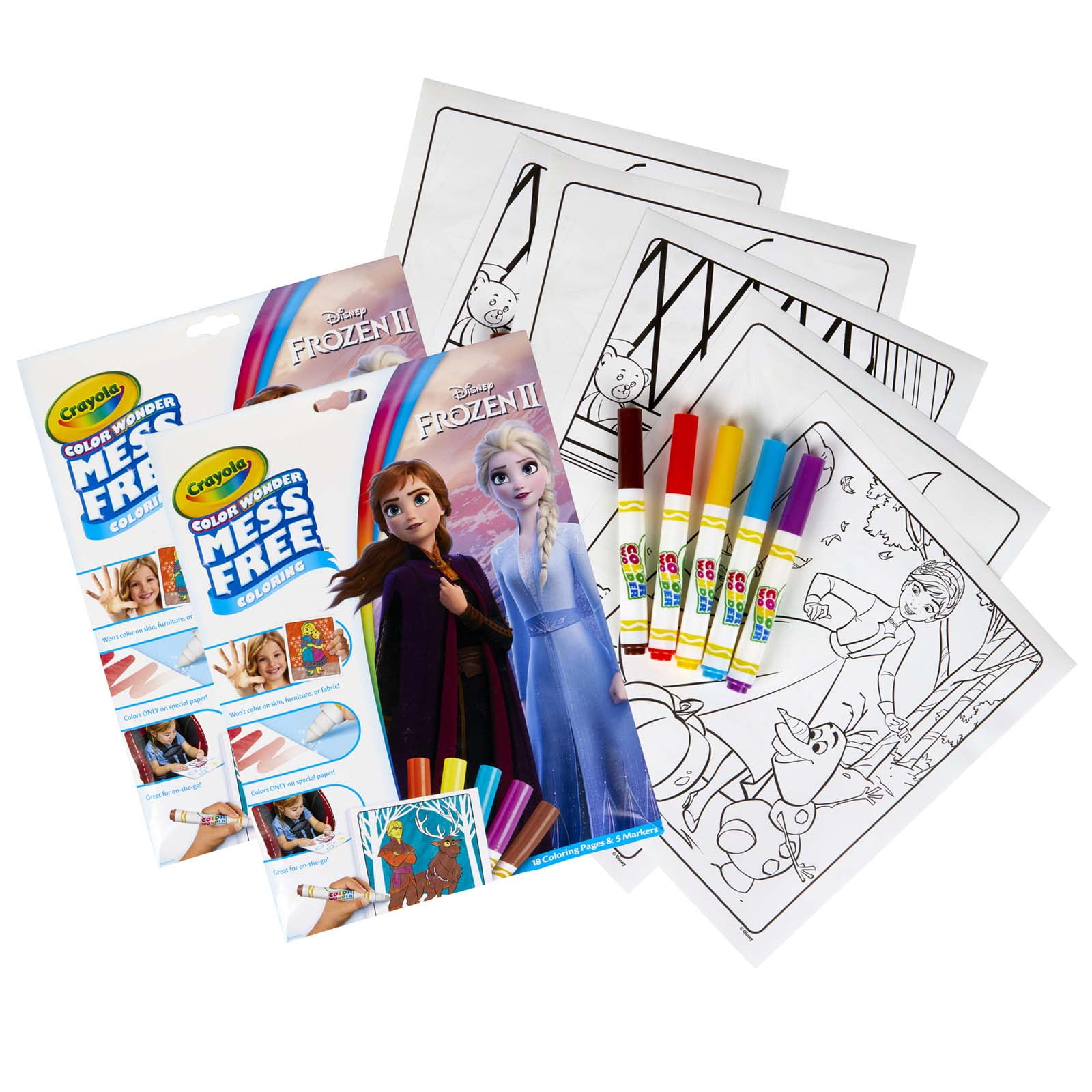 Disney's Frozen 2 Color And' Design Activity Set