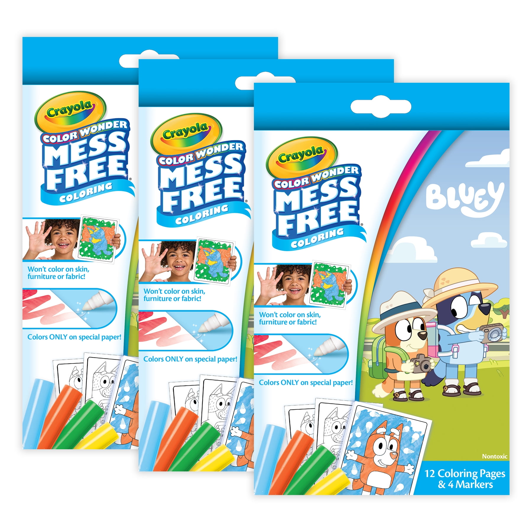 Crayola Color Wonder Mini Box Set, Bluey, 3 Sets - Walmart.com
