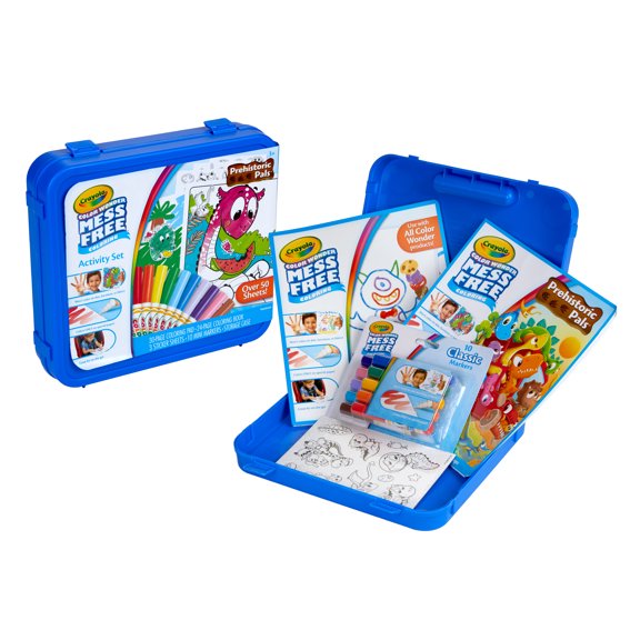 Crayola Color Wonder Prehistoric Pals Coloring Set, Art Kit for Kids, Toys, Beginner Unisex Child