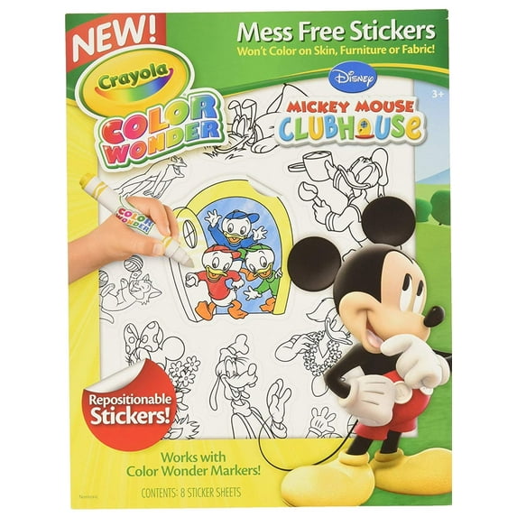 Crayola Color Wonder Stickers, Mickey Mouse?
