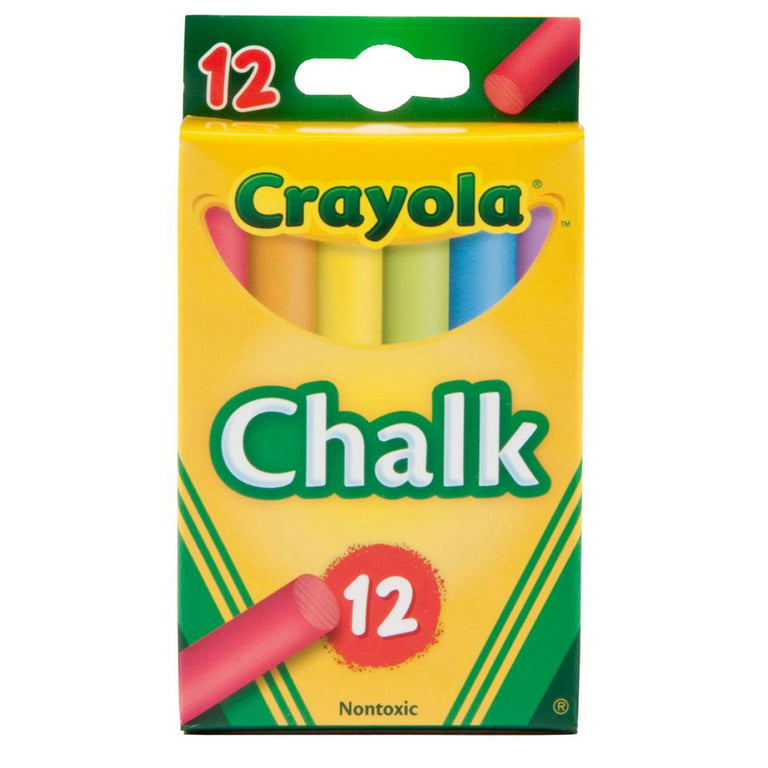 CrayolaÂ® Colored Chalk, 12 Per Pack, 36 Packs