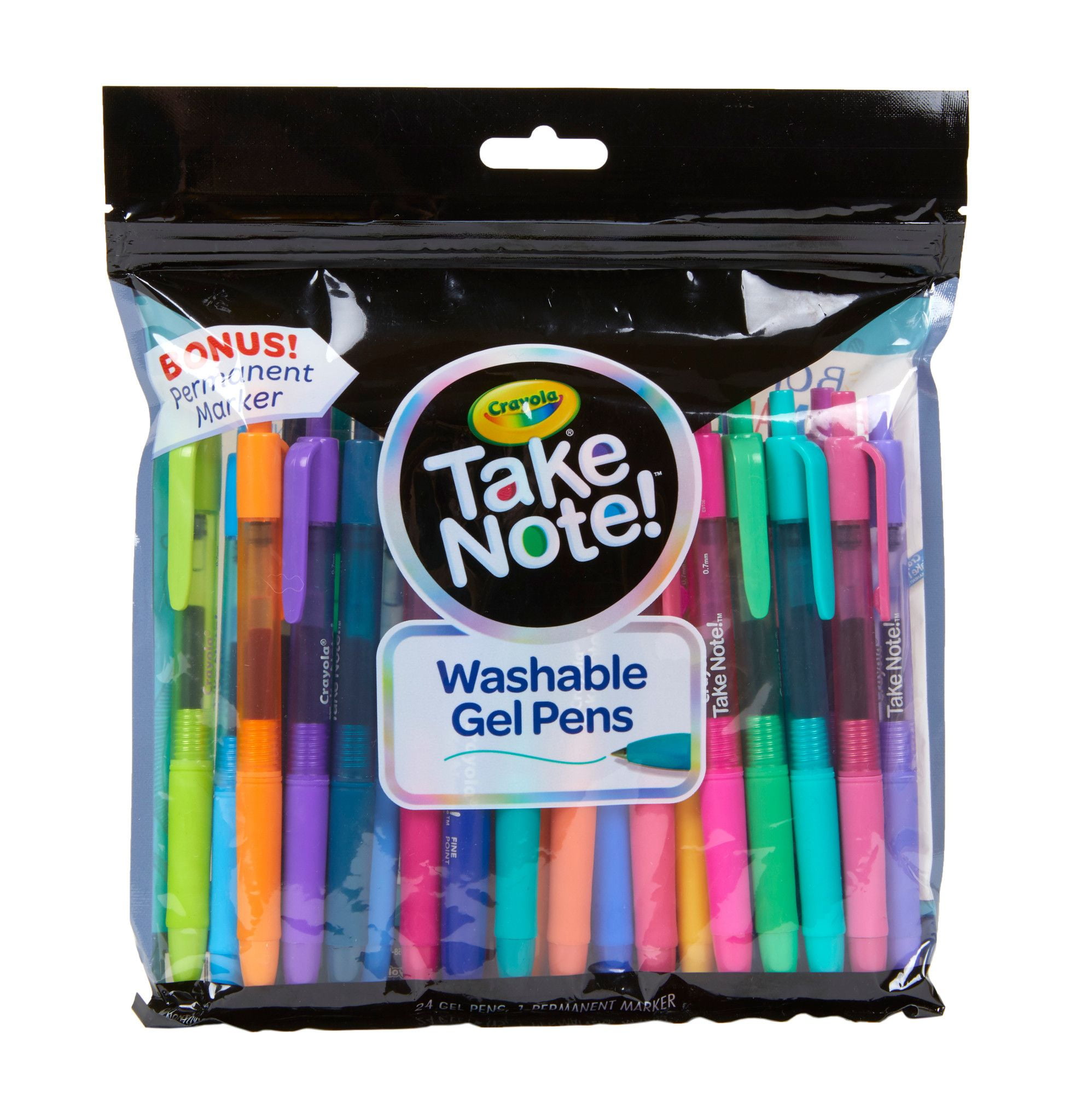 Crayola® Take Note! 14-Count Washable Gel Pens - 14 gel pens