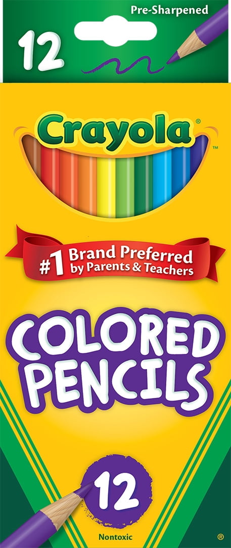 Crayola Colored Pencil Set, 12 Ct $0.97