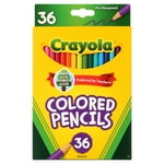 Crayola Colored Pencils (36ct), Kids Pencil Set, Pre-Sharpened Coloring Book Pencils for Kids & Adults, Arts & Crafts Supplies, Ages 3+