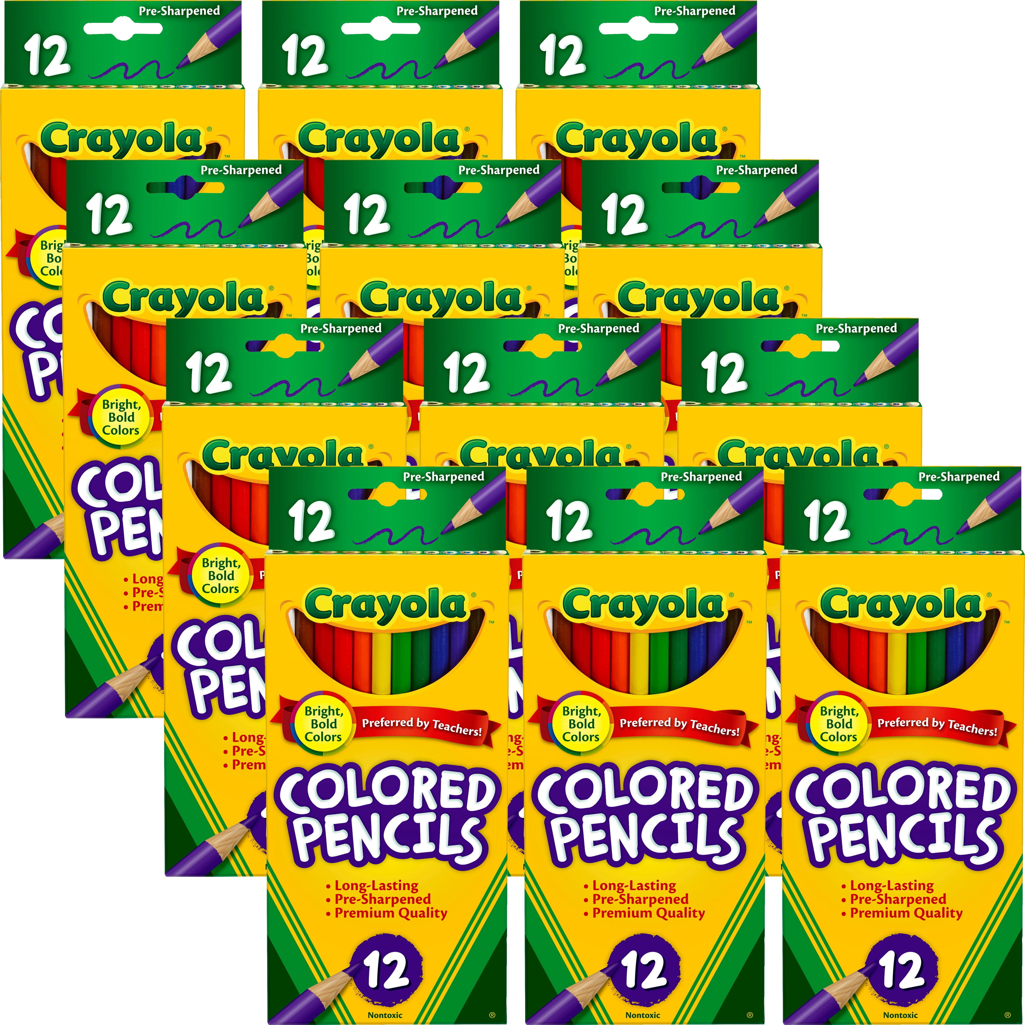 Crayola Colored Pencils 12 Count, Multipack Of 12-