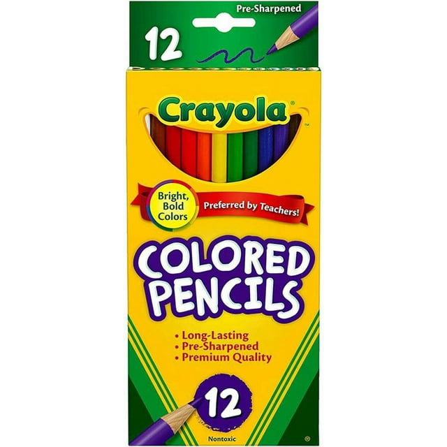 Crayola Colored Pencils, 12 Count