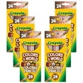 thumbnail image 1 of Crayola Colored Pencils 6 Pack, 24 Count, Colors of the World, Skin Tone Colored Pencils, Beginners, 1 of 10