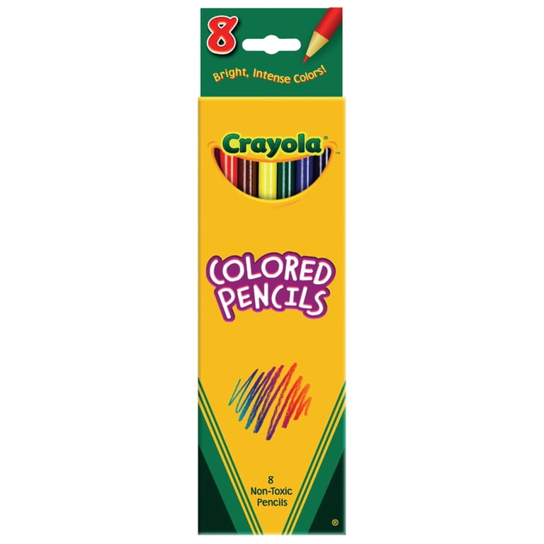 Pennarelli metallici Crayola, articoli per l'arte, confezione da 8. I