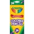 thumbnail image 1 of Crayola Colored Pencils, Assorted Colors, Pre-Sharpened, Adult Coloring, 24 Count, 1 of 11