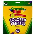 thumbnail image 1 of Crayola Colored Pencils, Full Length, Assorted Colors, 50 Count, Set Of 2 Boxes, 1 of 2