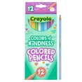 thumbnail image 1 of Crayola Colors of Kindness Colored Pencils, School Supplies, 12 Ct, Beginner Child, 1 of 7
