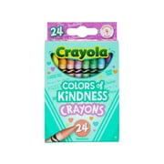 Crayola Colors of Kindness Crayons, 24 Ct, Teacher Supplies, Kindergarten School Supplies, Asstd Colors