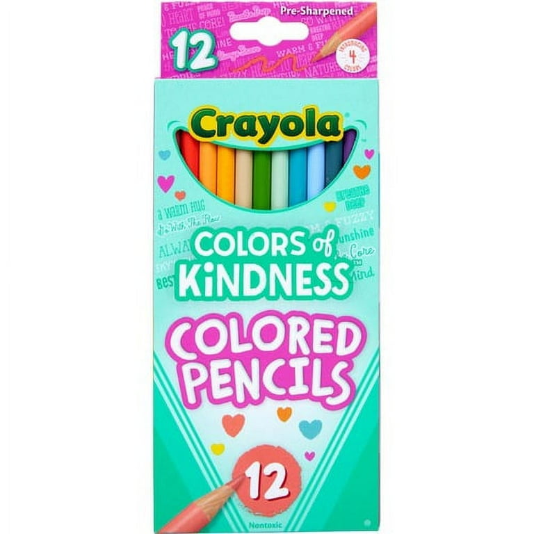 Crayola Colors of Kindness Pencils - Assorted Lead - 12 / Pack Crayola Colors of Kindness Pencils - Assorted Lead - 12 / Pack