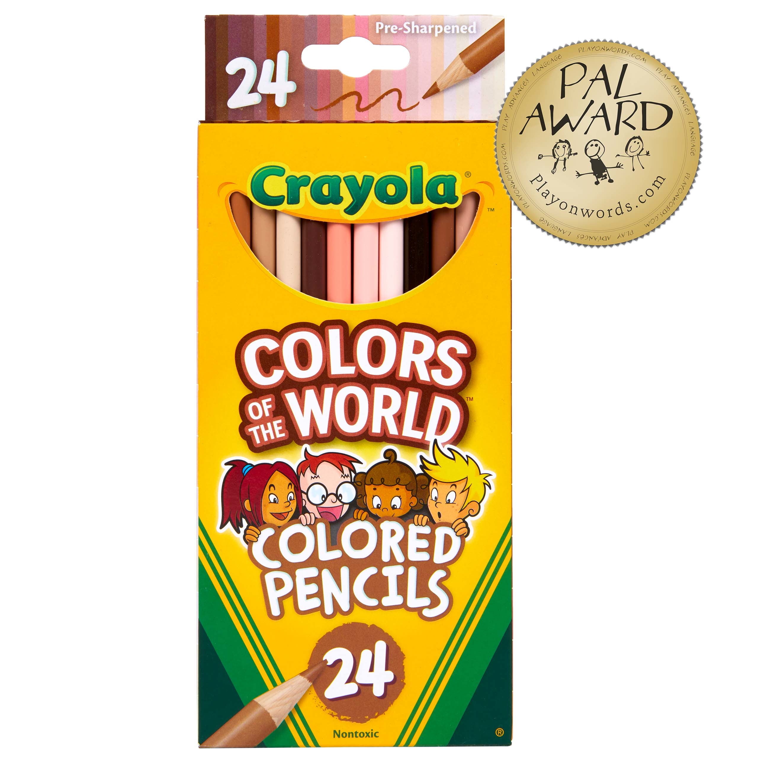 Crayola Colors of the World Colored Pencils, School Supplies, Asstd