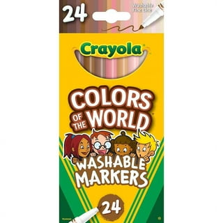 Crayola Colors of the World Washable Markers Classpack, 240 Markers