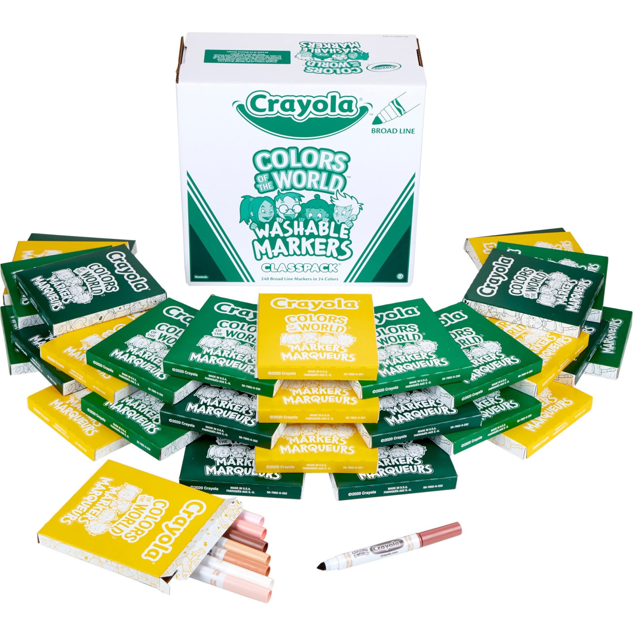 Crayola - 58-5071g 10 Rotuladores Lavableslos Olorosos, Multicolor con  Ofertas en Carrefour