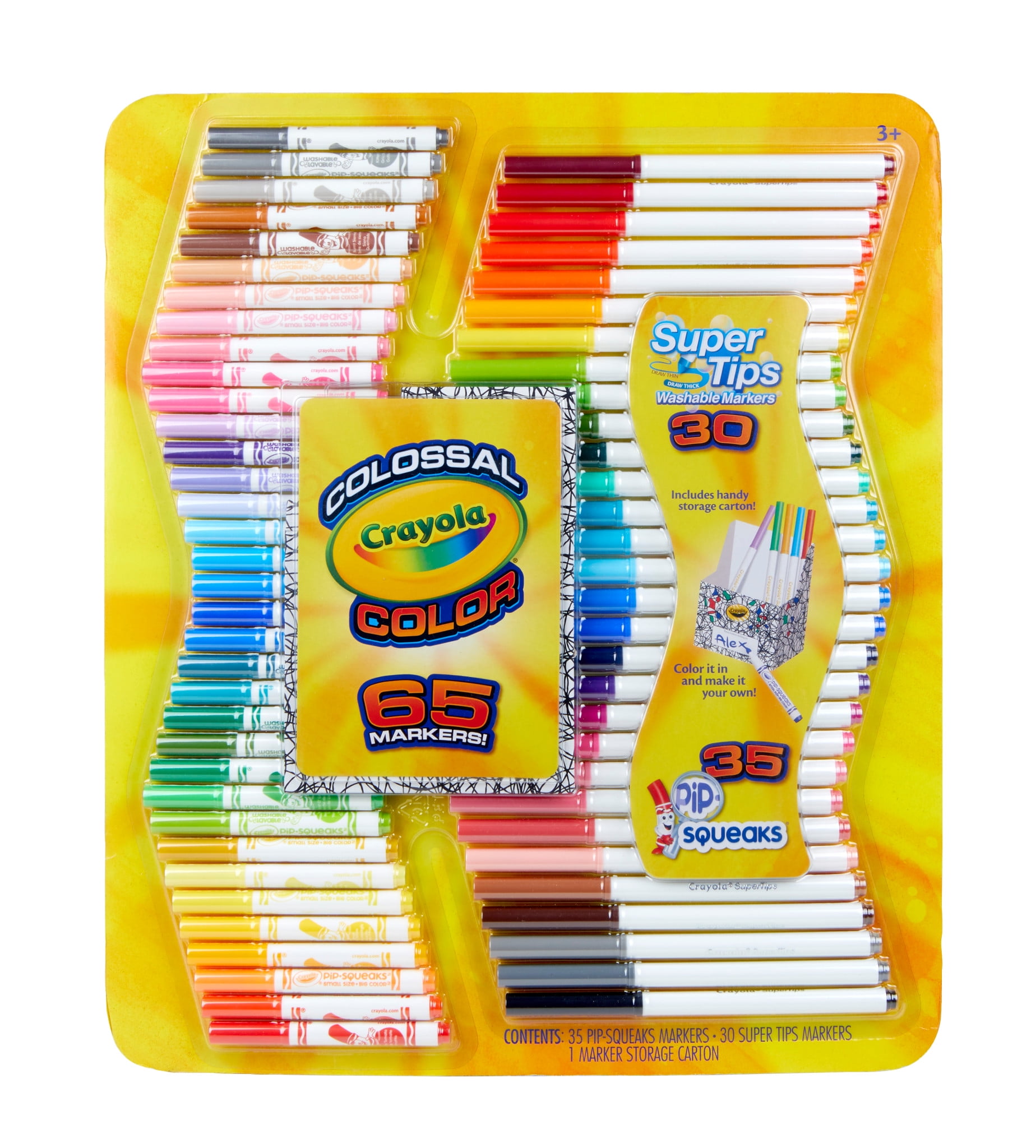 Crayola Markers Washable Pip Squeaks - 16 Count - Star Market