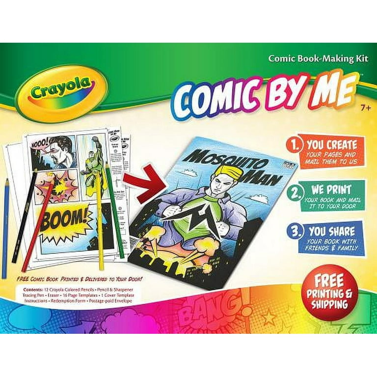 Color Zone® Create Your Own Comic Book Kit, Michaels