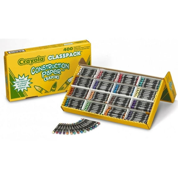 Crayola Construction Paper Crayons Classpack