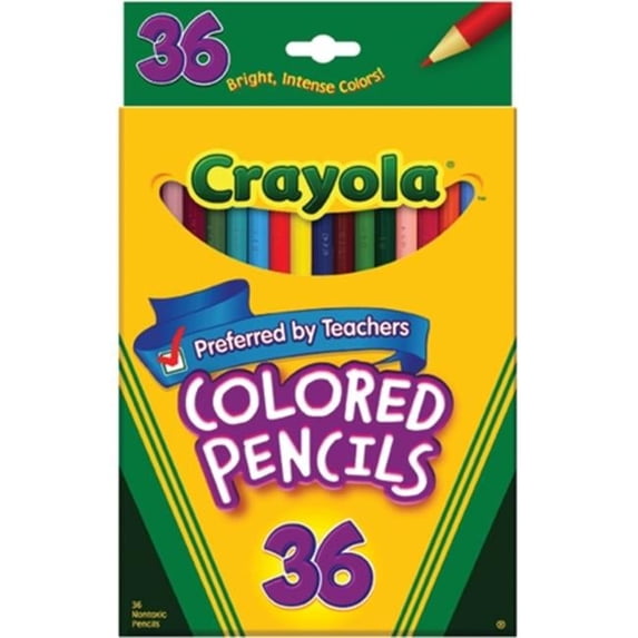 Crayola Colored Pencils, Metallic, 8 Per Pack, 6 Packs