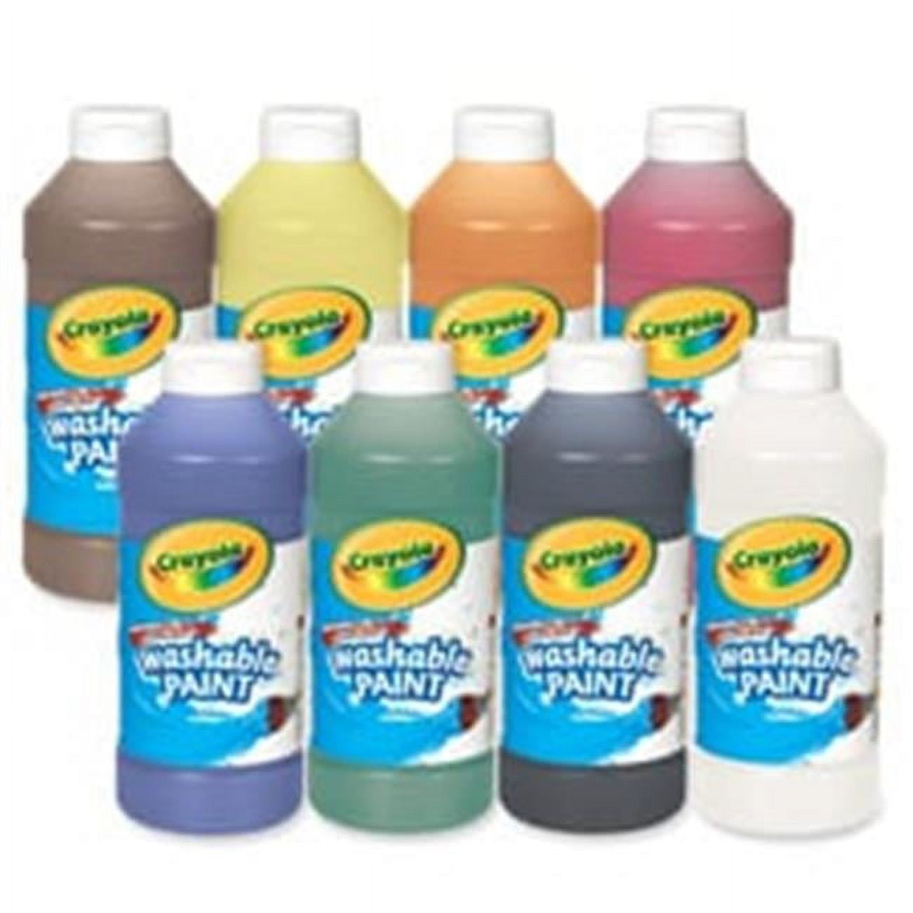 Crayola Crayola Washable Paint, Squeeze Bottle, 16 Oz, Yellow