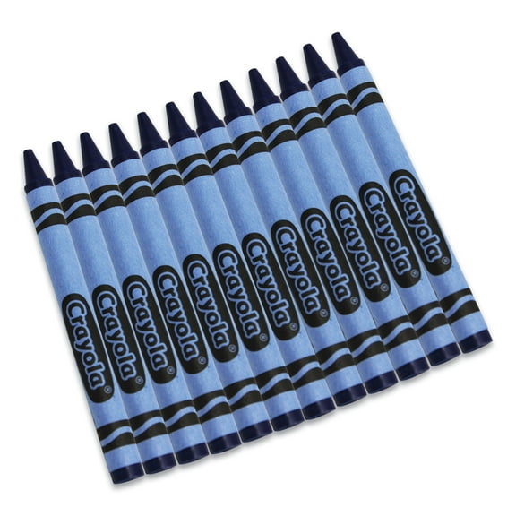 Crayola Bulk Crayons, 12 Count, Blue