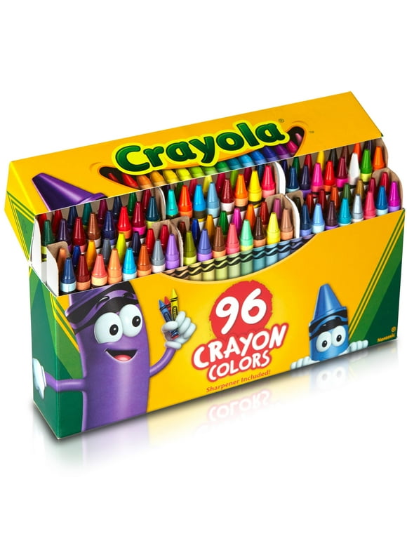 Crayola Crayon Set, 96-Colors, School Supplies, Art Gifts for Kids