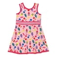 thumbnail image 1 of Crayola Crayon Toddler Girls Fit and Flare Ultra Soft Dress CRG001DS, 1 of 7