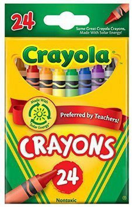 Crayola Crayons, 24 Count 52-3024 Case of 12 Packs 