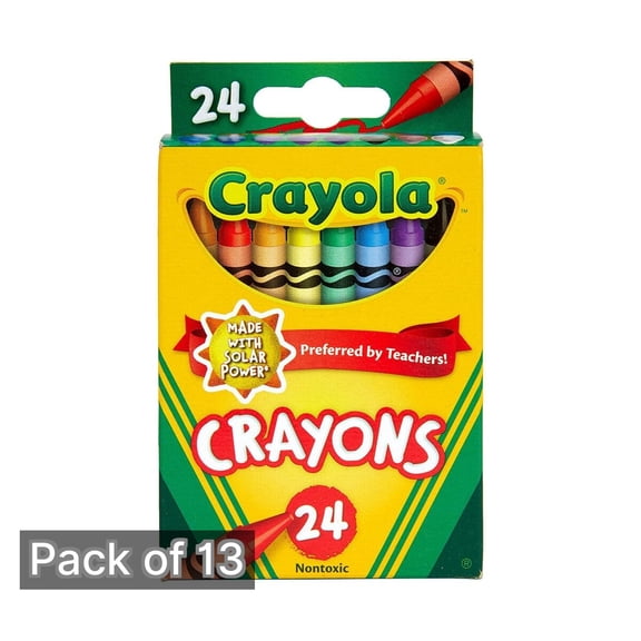 Crayola Crayons, 24-Count Box (Pack of 13)