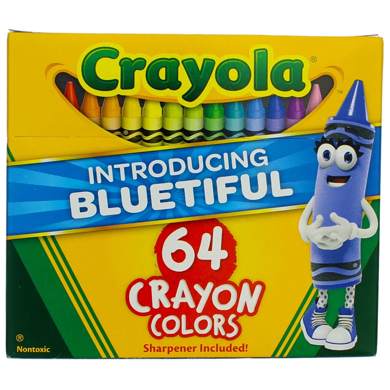 Crayola Classic Assorted School Crayons, 64 Count With Box