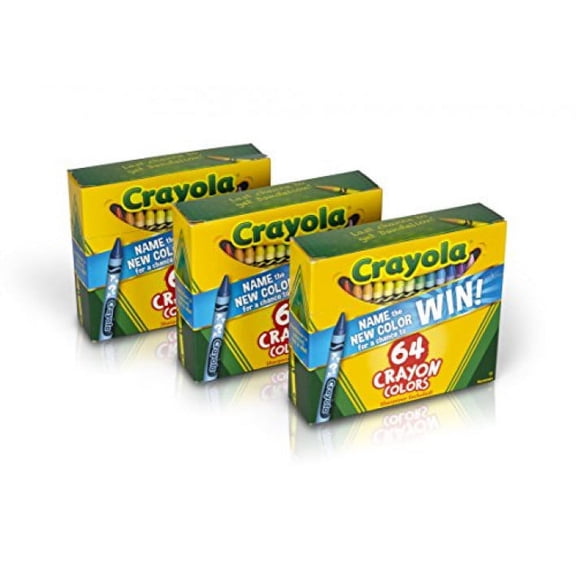 Crayola Crayons, 64 Ct (3 pack) (Bundle)